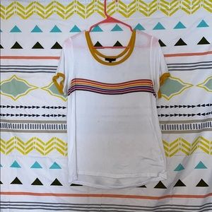 juniors rainbow t-shirt